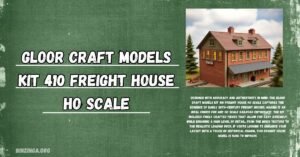 Read more about the article Gloor Craft Models Kit 410 Freight House HO Scale: A Perfect Addition to Your Model Train Layout